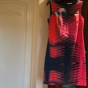T Tahari colorful dress